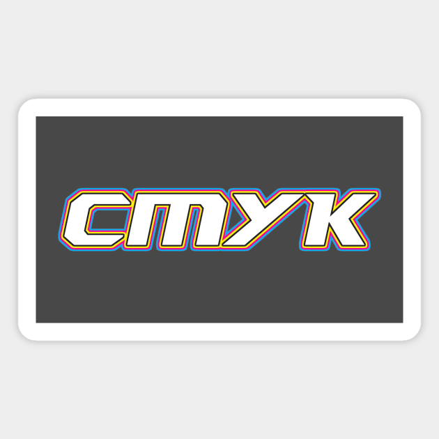 cmyk Magnet by RR_Designs